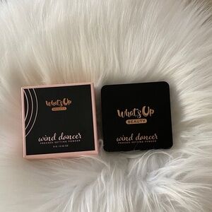 Whats up beauty Pressed Setting Powder - Tan - NIB